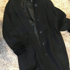 London Fog Black Women's Wool Coat